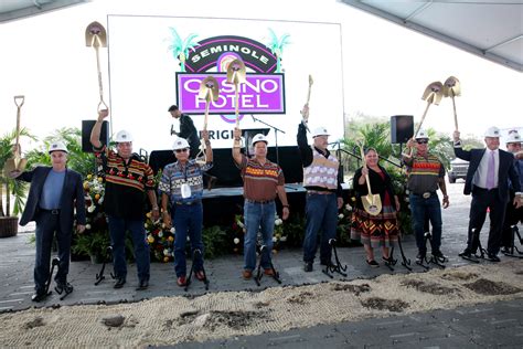Seminoles Break Ground On New Casino & Hotel In .